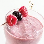 Smoothie m&ucirc;res et framboises &eacute;lectrisant