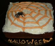 Gâteau aux carottes d'halloween de Baddy