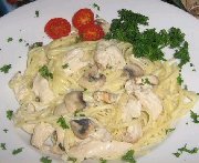 Poulet alla tetrazzini