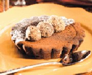 Tartelettes truffées au chocolat et au cognac